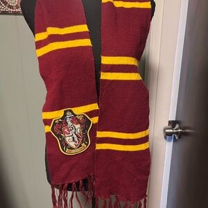 Harry Potter Gryffindor knit Scarf Maroon and Gold
